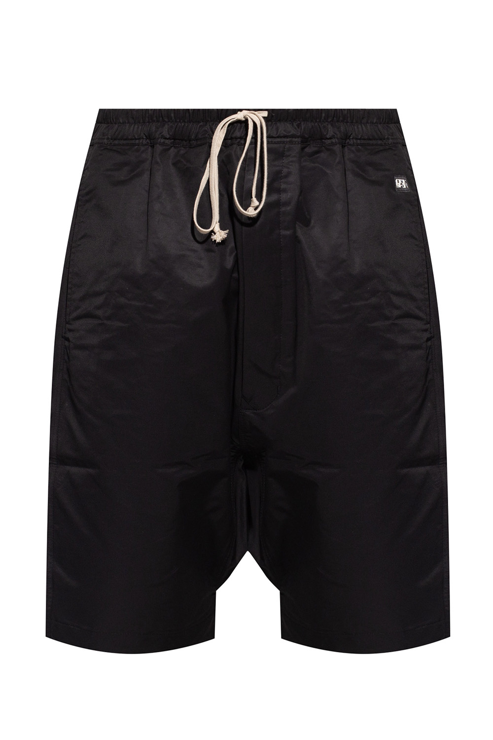 Rick Owens DRKSHDW Bordeaux Molly Bracken Shorts en cuir